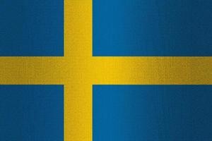 flag-of-sweden-on-stone-free-photo